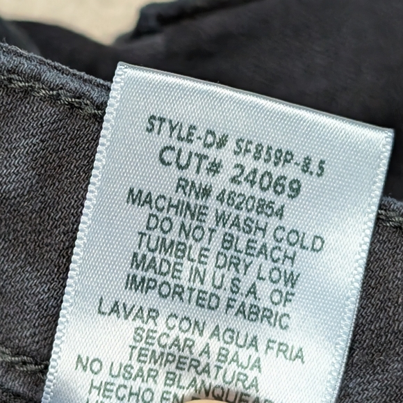 Just Black Jeans Women's Size 26 Petite Skinny Casual Stretch Normcore - Picture 8 of 16